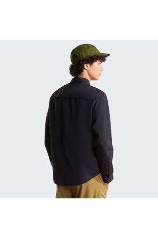 The North Face M Sequoıa Long Sleeve Shırt Erkek Gömlek Nf0a8fu5jk31 Siyah