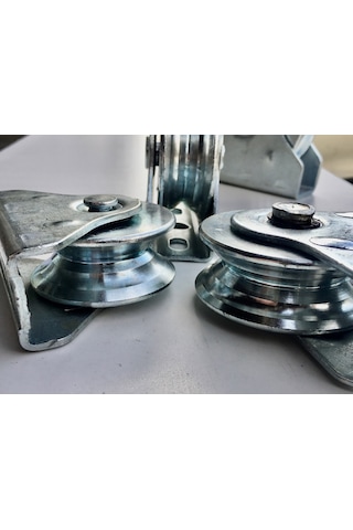 80 Mm Rayli Kapi Makarasi Demir Kapi Ray Makarasi Kepli Makara