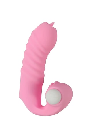 Pembe Tilki Parmak Ucu Vibratör Pembe