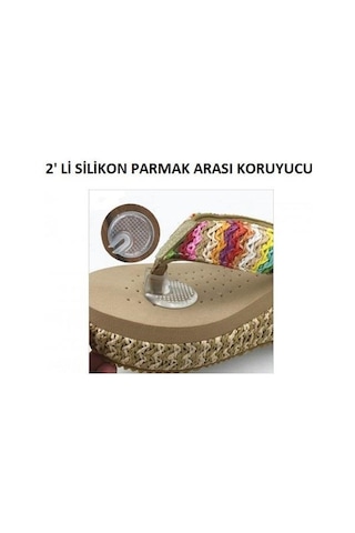 Bunyon Parmak Arası Terlik Koruyucu Silikon Ped Ayak Koruyucu