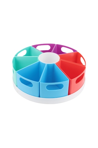 Anjiexun 360 Derece Dönebilen Masaüstü Kırtasiye Kutusu, Kozmetik Saklama Kutusu Diğer