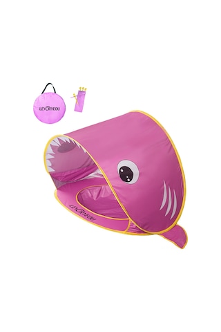 Neevoyu Otomatik Açılır Çocuk Çadırı - Havuzlu, Uv Korumalı, Taşınabilir Oyun Alanı Pembe