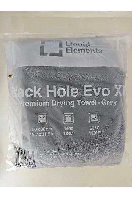 Liquid Elements Black Hole Evo 1400 Gsm 50x80 Kurulama Havlusu Profesyonel Sonuçlar İçin