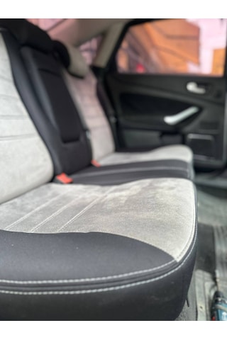 Ford Mondeo Uyumlu Araca Özel Deri Oto Koltuk Kılıfı 158584 Siyah