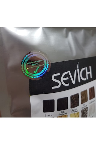 Sevich Koyu Kahve Saç Fiberi Keratin Saç Tozu 100 G