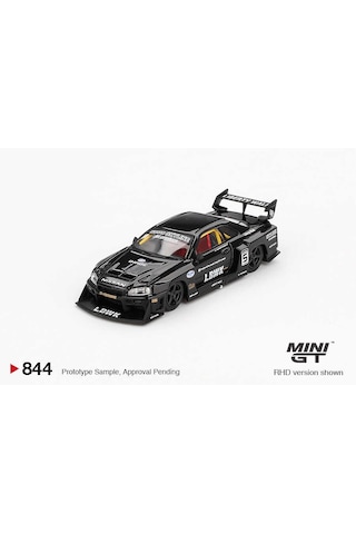 Mini Gt 1/64 844 Nissan Lb-er34 Super Silhouette Skylıne Black