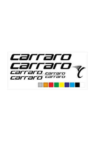 Carraro Bisiklet Kadro Sticker Seti Premium Kalite Carraro Bisiklet Kadro Sticker Seti Premium Kalite