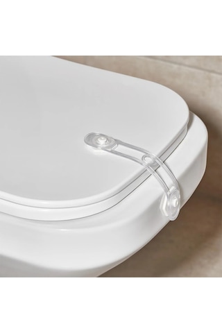 Can Yıldız Plastik Bebek - Çocuk Klozet ve Güvenlik Dolap Çekmece Kilidi 8 Adet Siyah
