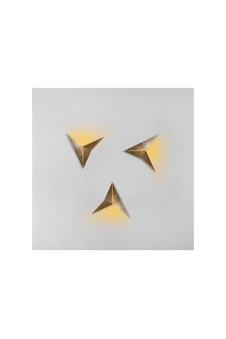 Şık Eskitme Metal Aplik G9 Duvar Lambası 34x5x34 Cm Salon Yatak Odası Aydınlatma, Beyaz-3203 Diğer