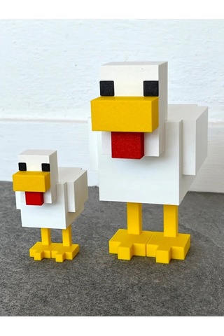 Minecraft Tavuk Figürü 15 Cm