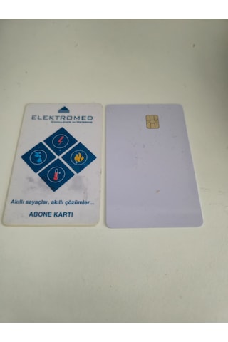 Elektromed Ön Ödemeli Kontaklı Kart Sayaç Ön Ödemeli Kontaklı Kart