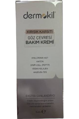 Dermokil Göz Çevresi Bakım Kremi 15 ML