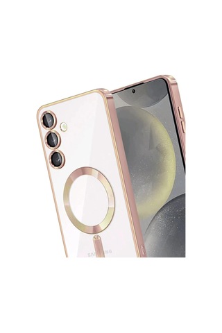 Samsung Uyumlu Galaxy A17 5g Kross Magneticsafe Kapak Gül