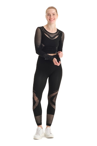 Galatasaray Gsfıt Kadın Tayt Takım K231202-301 Siyah