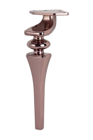 4 Adet Sintra Lüx Metal Ayak 16 Cm Bronz Mobilya Koltuk Ayağı
