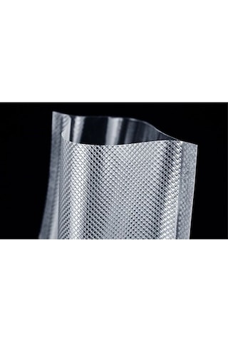 Mini Vakum Makinesi Poşeti 18 22 Cm 1 Kg Tırtırlı Vakum Torbası 135 Adet