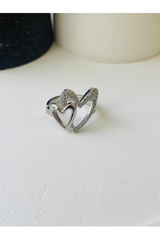 Love Model Çelik Yüzük Gümüş
