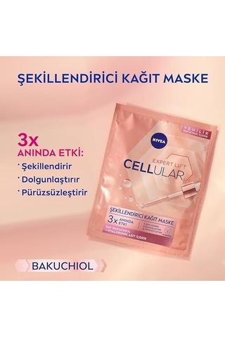 Nıvea Cellular Expert Lift Şekillendirici Kağıt Maske