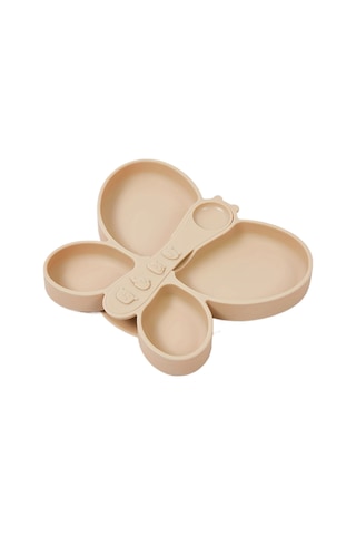 Besleme Tepsisi, Kelebek Tepsi Ve Kaşık, Kendi Kendine Beslenmeye Uygun, Vantuzlu Tasarıma Sahip