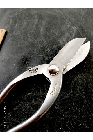 Omeniv Master Karbon Çelik Bonsai Makas İkebana Dal Budama Makası