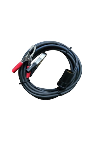 Aküden Bağlantılı Araç Çakmaklık Uzatma Kablosu Akü Maşalı 12-24v/16a 2 X1,5mm Ttr Bakır 5mt-siyah