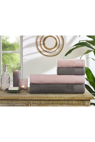 Özdilek Point Havlu Seti 480029 Pembe