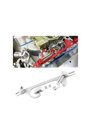 Sones Araba Modifikasyonu Gaz Kelebeği Taban Kablosu Taban Bölümü Alüminyum Alaşımlı Gaz Kablosu Gümüş