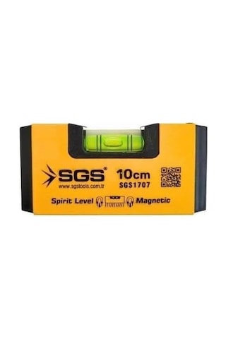 Sgs Mini Su Terazisi 10 Cm Alüminyum Gövde Mıknatıslı Hassas Ölçüm