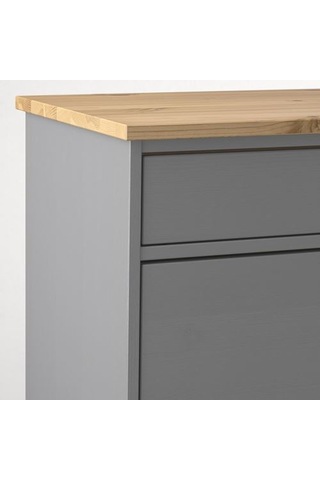 Ikea Kallsö Bank, Gri, 80x38x56 Cm