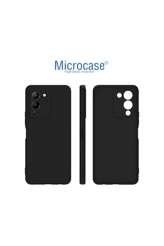 İnfinix Note 12 G96 Matte Serisi Silikon TPU Kılıf - Siyah AL3367