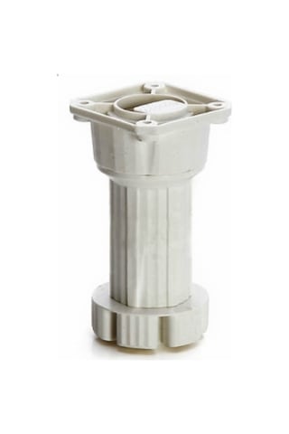 4 Adet 10-15cm Aralığında Ayarlı Gri Baza Ayağı Gri