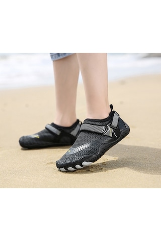 Sones Unisex Deniz Ayakkabısı Plaj Ayakkabı Siyah