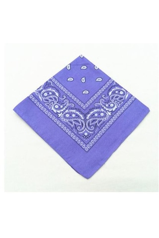 Melek Kare Bandana Fular Lila Lila