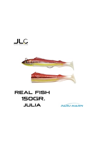 Jigging Ala Carta Real Fish 150gr. Julia Yedekli Silikon Yem