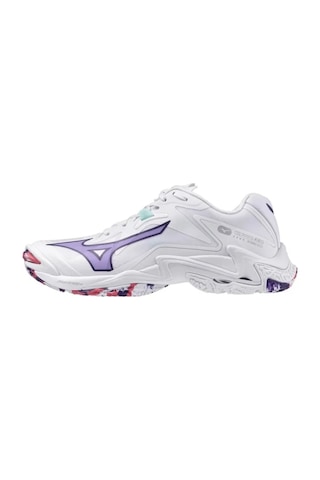 Mizuno Wave Lightning Z8 Kadın Voleybol Ayakkabısı Beyaz Çok Renkli