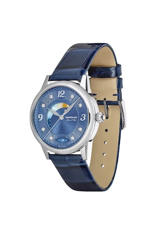 Montblanc Boheme Day & Night 34 Mm Otomatik Saat 133310 Mavi