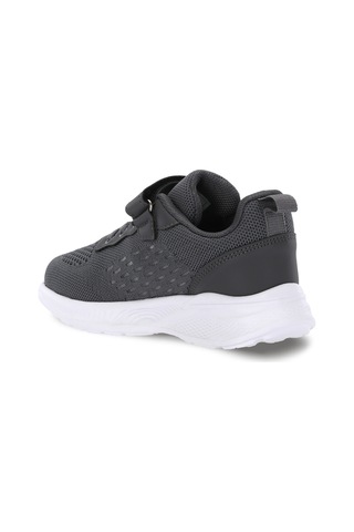 Slazenger Funkytown I Unisex Çocuk Cırt Cırtlı Koyu Gri / Beyaz Günlük Spor Ayakkabısı