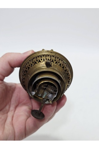 Antika Gaz Lambası Mekanizma Başlığı 006
