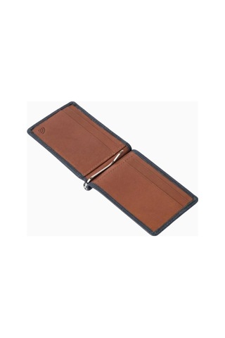 Ryoko Jones Clip Wallet 2.0 Japon Deri Premium Unisex Kartlık Gri 3