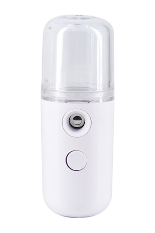 Neevoyu Beyaz Mini Usb Şarjlı Nano Sprey Cilt Nemlendirici, 30ml Depo, Yüksek Frekanslı Titreşim Atomizasyonu, Taşınabilir Güzellik Aleti