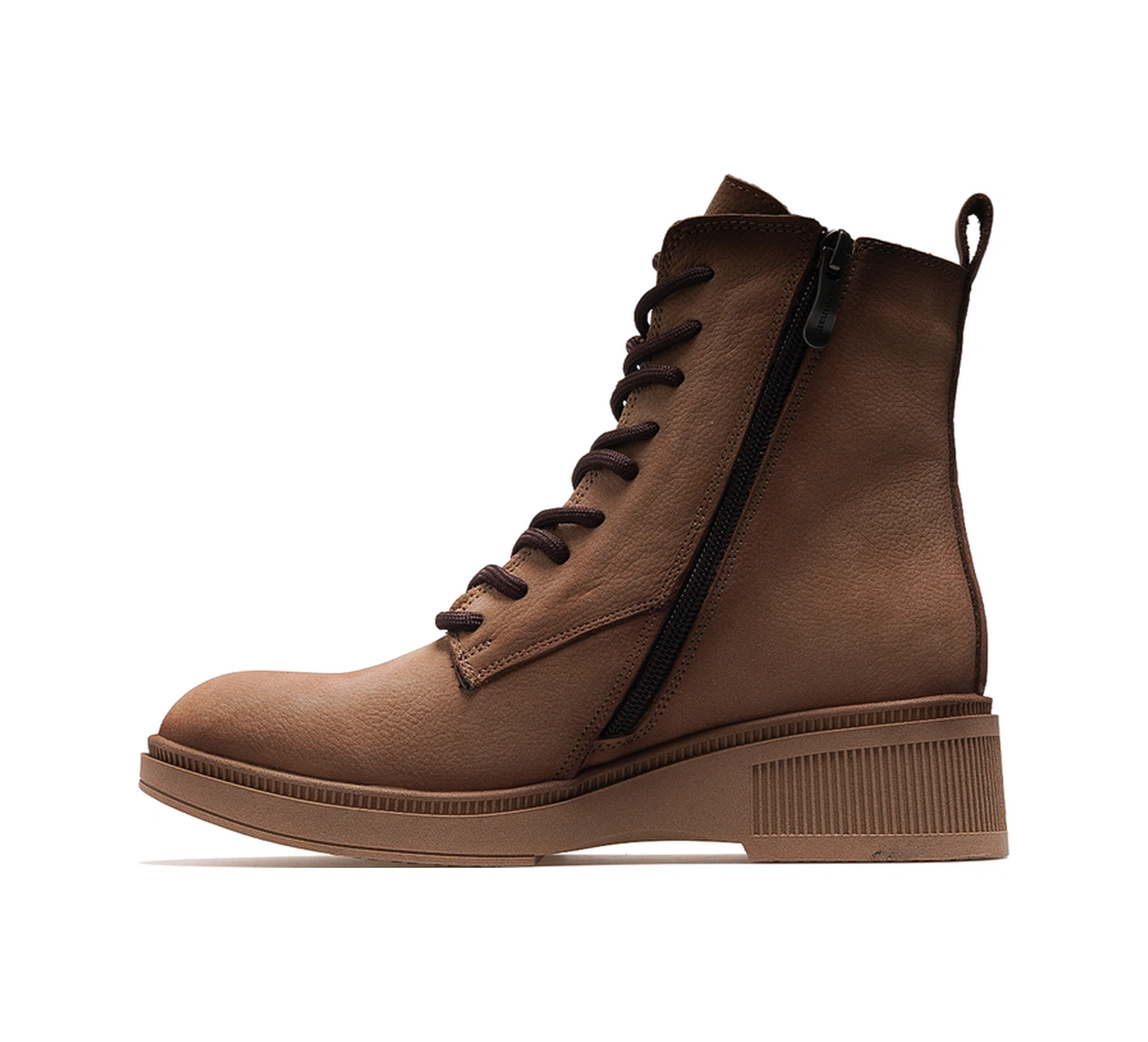 Mammamia Kadın Hakiki Deri Postal Günlük Bot 25k D25kb-8140 Z Bej Nubuk Bej Nubuk