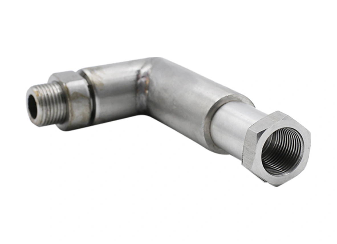 Moveevo Çelikten Zinc Kaplı 90 Derece Oksijen Sensörü Uzatıcı Bağlantı Parçası 1320-o2-extender