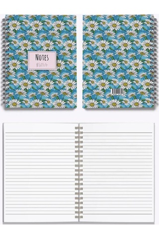 My Mia Art Daisy-midi 14x20 Çizgili Defter Çok Renkli