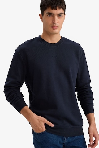 Defacto %100 Pamuk Basic Sweatshirt E8339AX26SP Lacivert