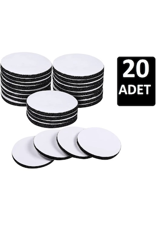 Halı Kilim Koltuk Örtüsü Sabitleyici Cırt 20 Adet Kaydırmaz Kendinden Yapışkanlı Cırt