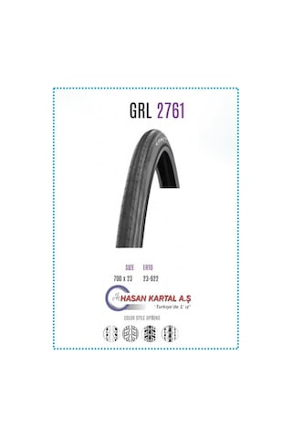 Grl 700X23 3 Mm 60 Tpi Zırhlı Patlamaz Yarış Yol Lastiği Çok Renkli