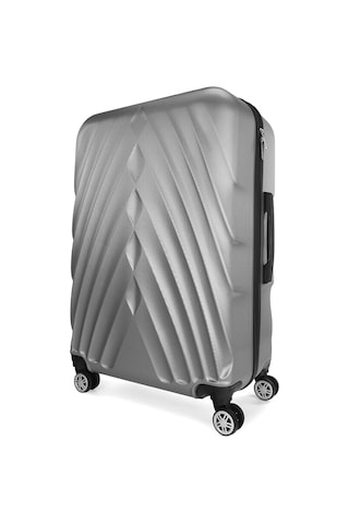 Wexta Wx-400 Gümüş Kabin Boy Valiz Gümüş