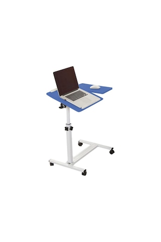 Eğim Yükseklik Ayarlı Fanlı Koltuk Kenarı Laptop Sehpası