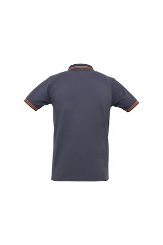 Ssm Çizgili Polo Yaka Füme Tshirt