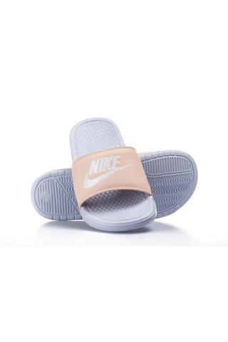 Nike Benassi Just Do It Kadın Terliği Açık Pembe